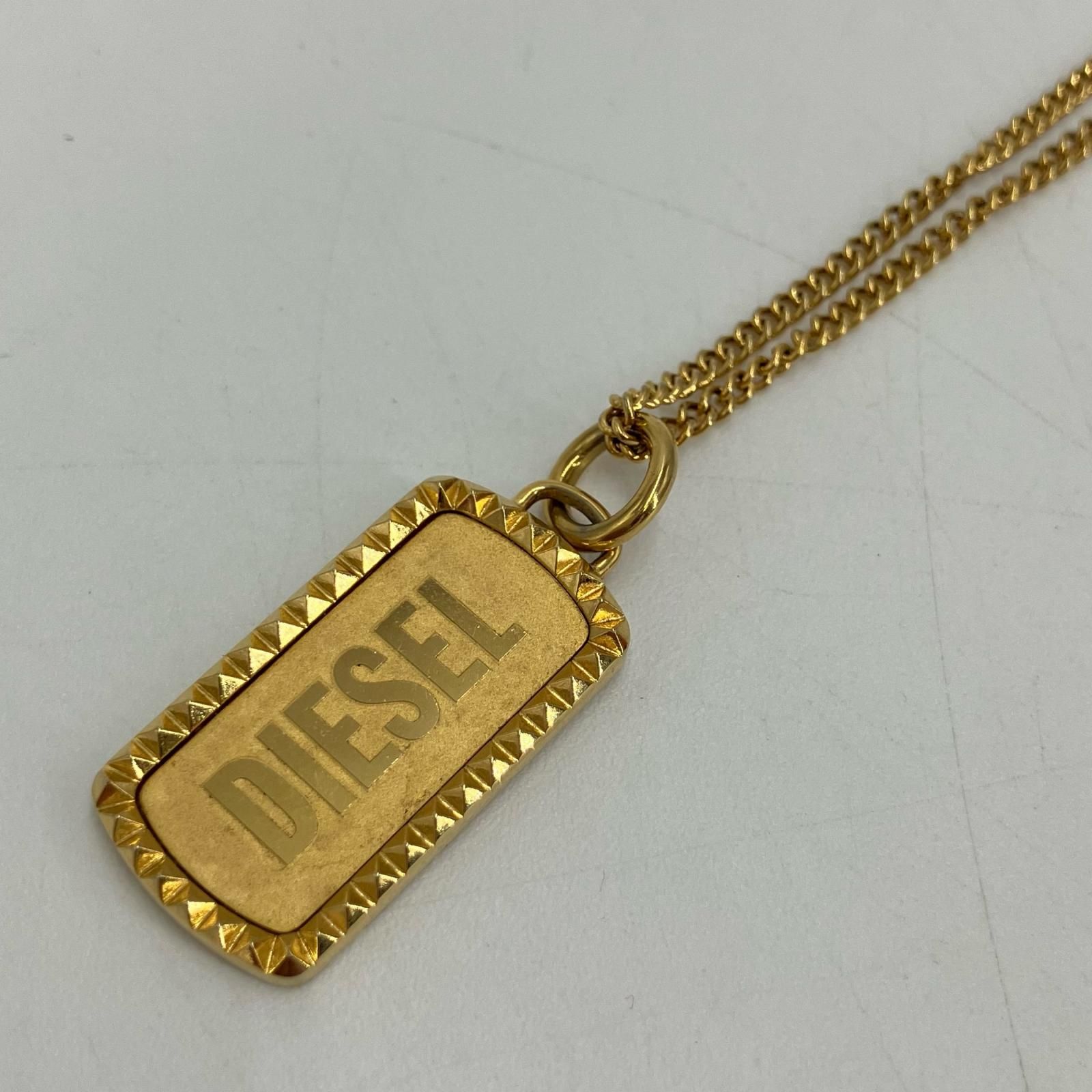 イオン広店 DIESEL | ディーゼル ネックレス STEEL NECKLACE DX1456710 ゴールド 134