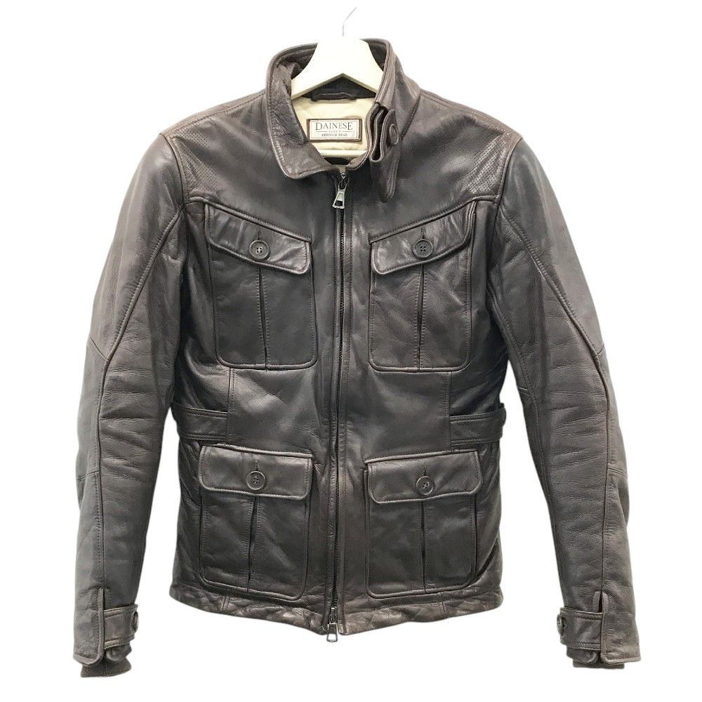 DAINESE ダイネーゼ レザージャケット 36060 ブラウン系 44 240101437661