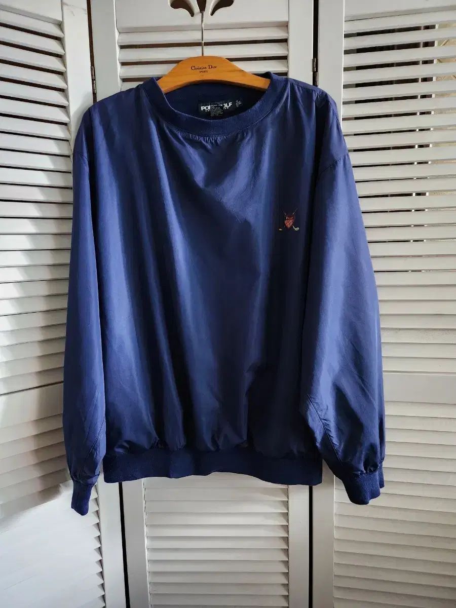 ポロ ゴルフ ネイビー ウィンドブレーカー 長袖Tシャツ XL