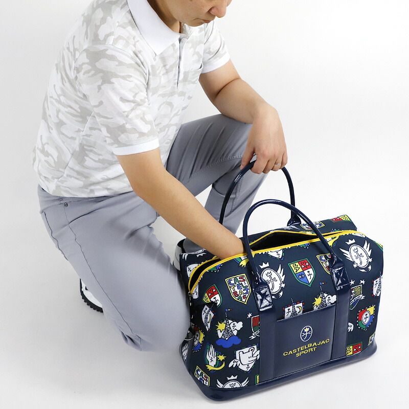 新品 カステルバジャック バッグ ゴルフ ボストンバッグ メンズ