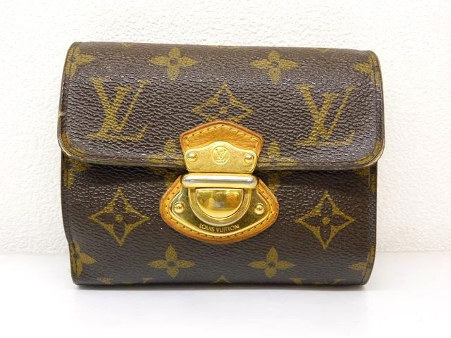 ヴィトン M58013 TA3184 ポルトフォイユ コアラ モノグラム 三つ折り 財布 ウォレット レディース 使用感あり □ LOUIS VUITTON 7I