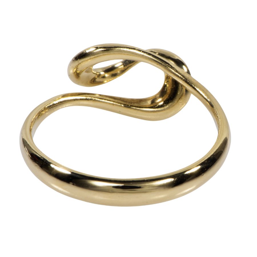 ティファニーゴールドウェーブリング12号