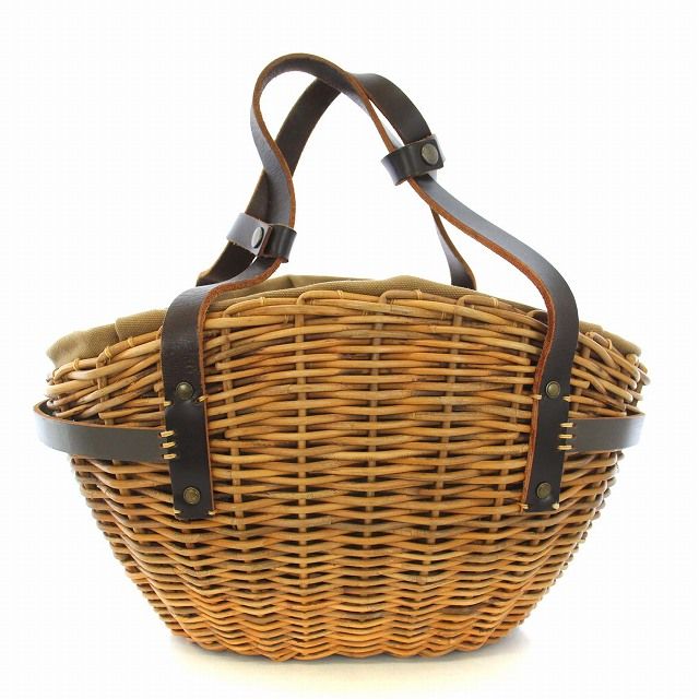 エバゴス EBAGOS FROM THE WINDOW かごバッグ ハンドバッグ 紅藤 ベージュ |TK