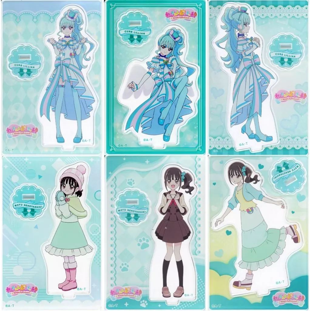 中古】アクリルスタンド・アクリルパネル 全6種セット 「わんだふる 