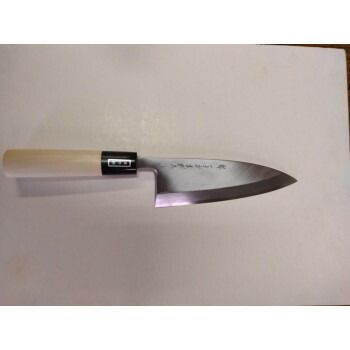 堺の包丁 堺一文字吉国作 白二鋼 出刃 包丁165mm
