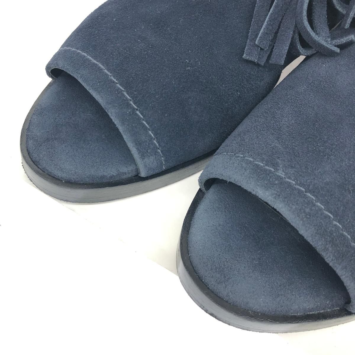 3.1 Phillip Lim 3.1フィリップリム タッセル サンダル ネイビー 