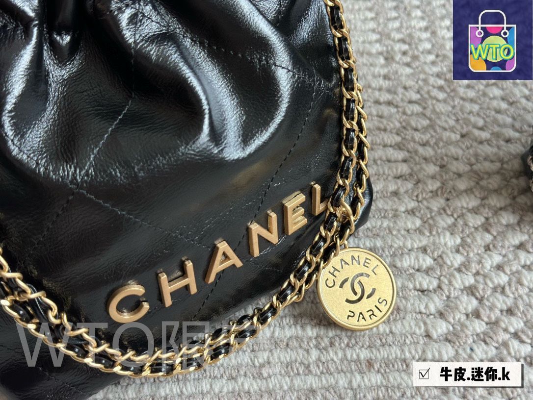 今日 Chanel Mini 22 Bag ミニツツバッグ サイズ 20×20cm -WT0輸入