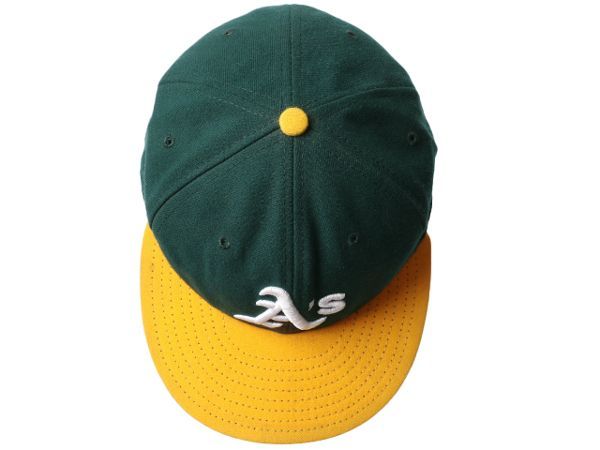 70sヴィンテージNEW ERAオークランドアスレチックスキャップUSA