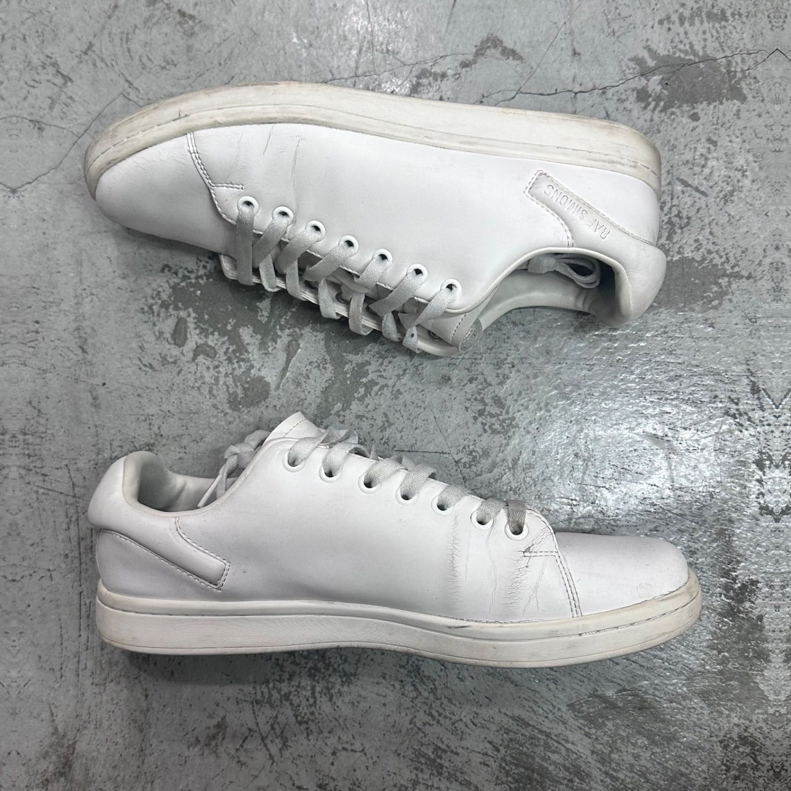 RAF SIMONS RUNNER ORION レザースニーカー ローカットシューズ 