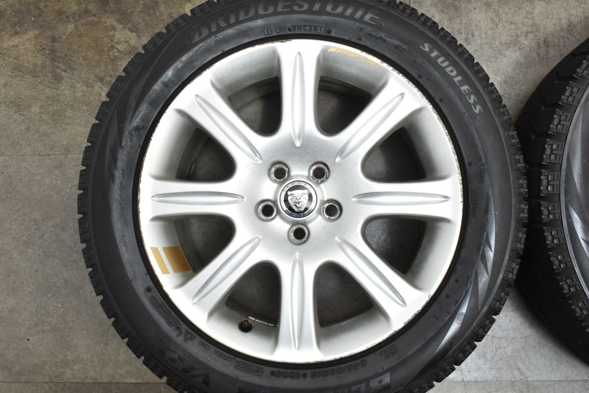 ジャガーXJ8 X350 純正 アルミホイール スタッドレスタイヤ 4本セット