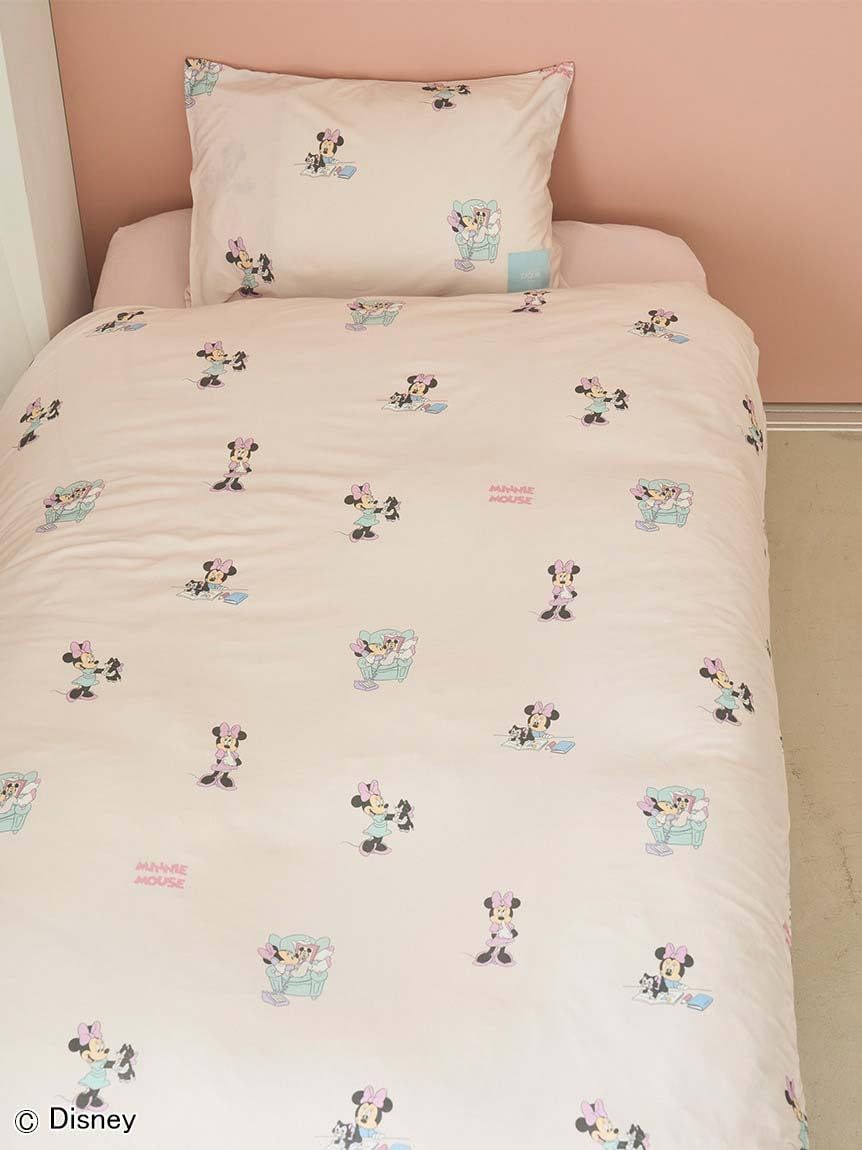 ジェラート ピケ sleep Mickey Minnie プリント2点セット シングル PSGG252813 レディース PNK S