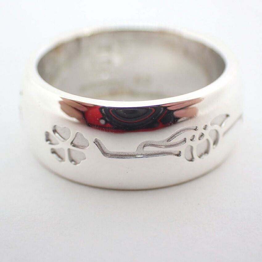 ブルガリ 925 セーブザチルドレン リング 箱袋付き/12号/g506-43  