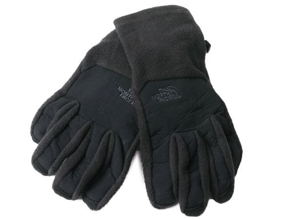 ノースフェイス デナリ グローブ メンズ L / 古着 THE NORTH FACE Denali 手袋 スマホ対応 防寒 アウトドア イーチップ フリース ナイロン お得なクーポン配布中!】 ノースフェイス デナリ 手袋 メンズ L / 古着