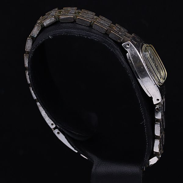 SEIKO 手巻き 時計 稼動 セイコー 001038 手巻き シルバー文字盤 レディース腕時計