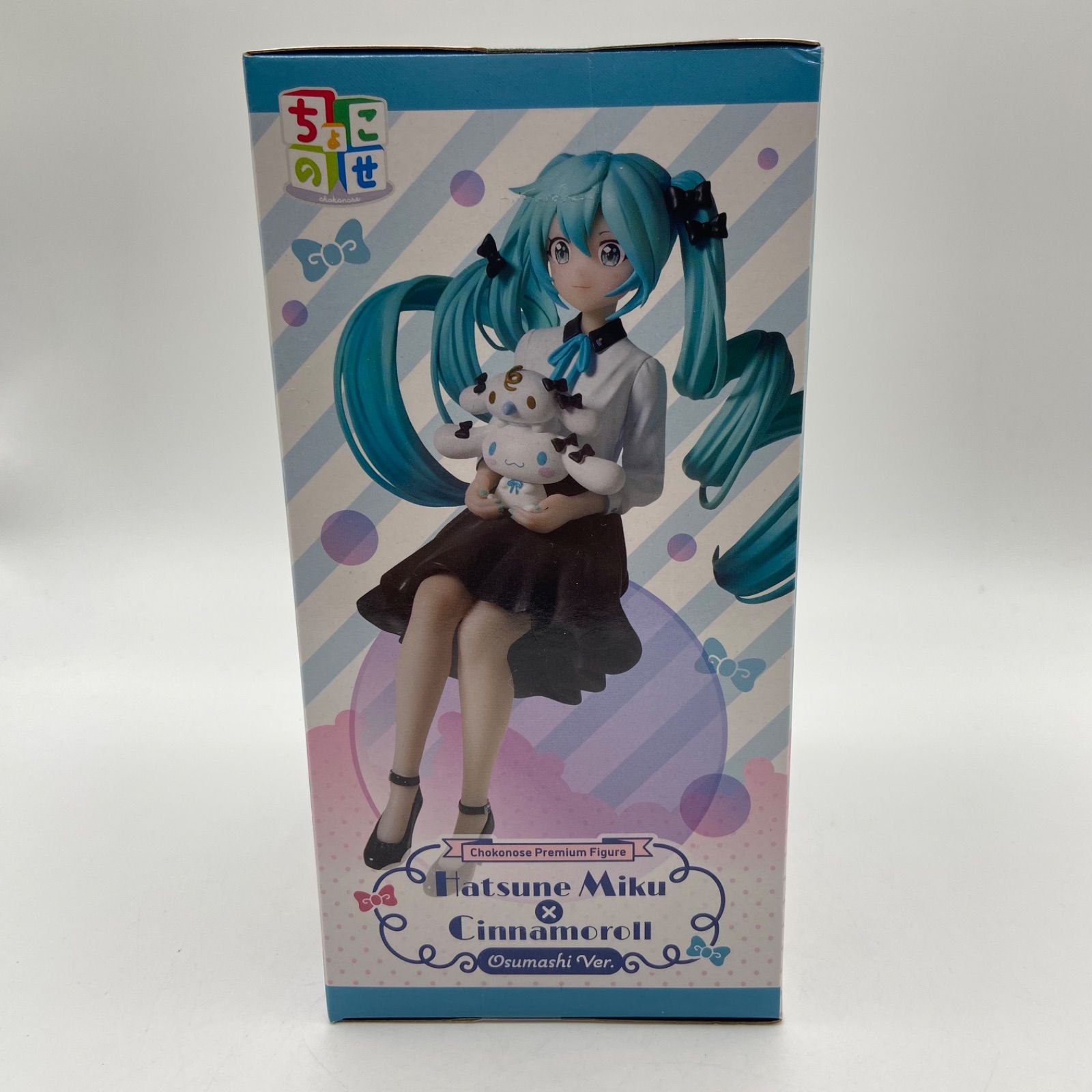 【未開封】初音ミク × シナモロール　ちょこのせ　プレミアム　フィギュア　２点 Amazon.co.jp: ちょこのせ プレミアムフィギュア 初音'ミク