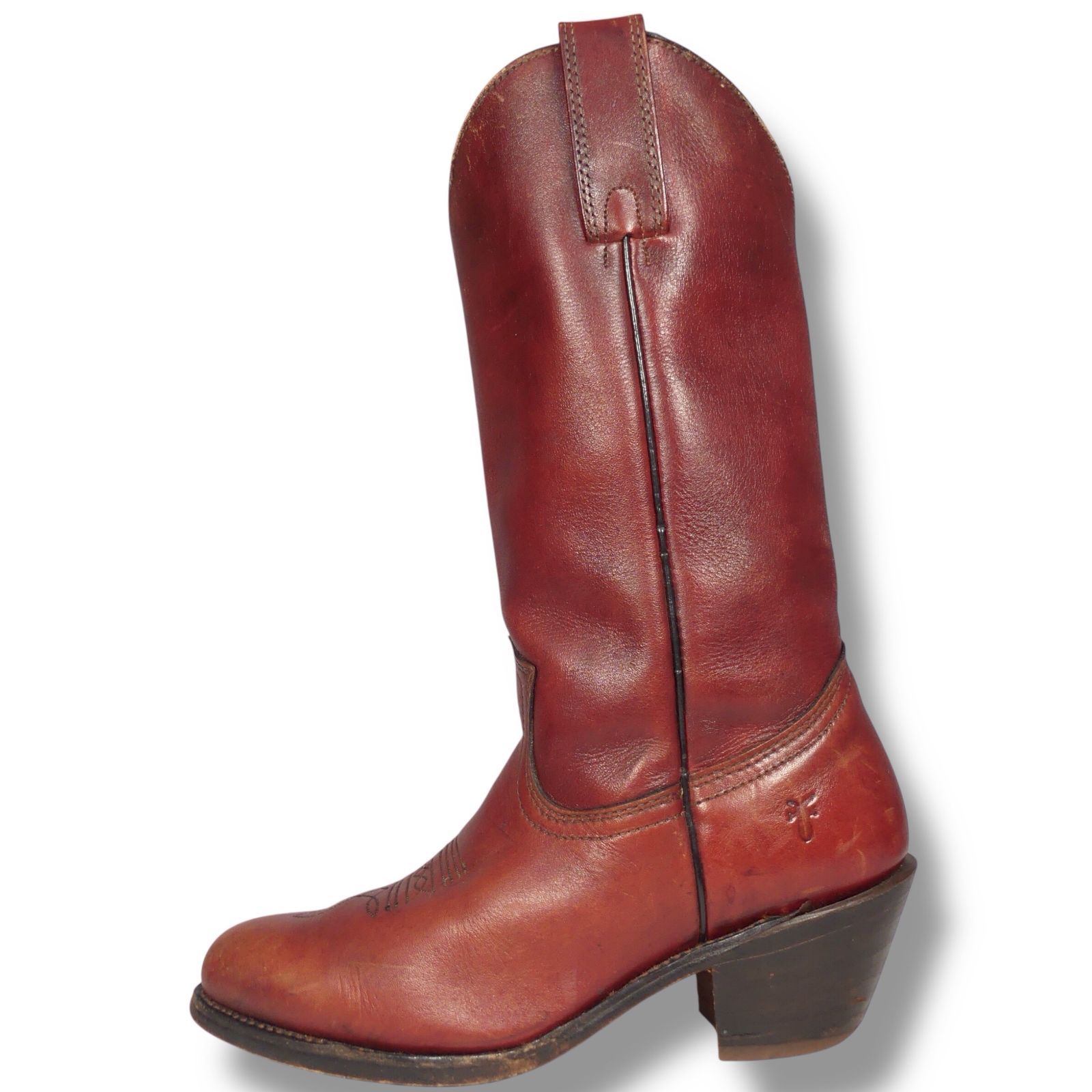 FRYE フライ ウエスタンブーツ 26.5 ロング USA製 8.5 EE メンズ