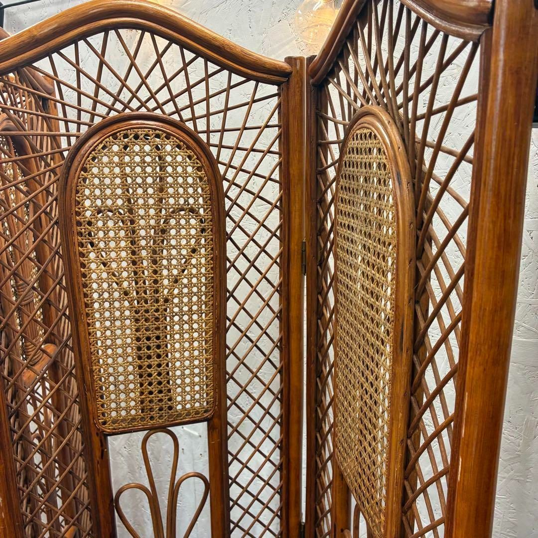 パーテーション 籐