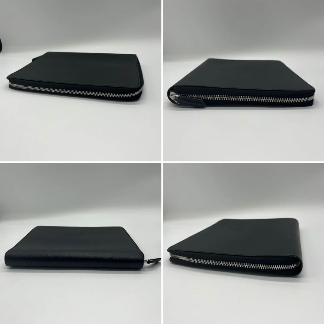 ■【美品】MONTBLANCモンブラン　ノートブックホルダー手帳カバー　用紙付き MONTBLANC - 未使用 モンブラン 手帳 手帳カバー ノートカバー