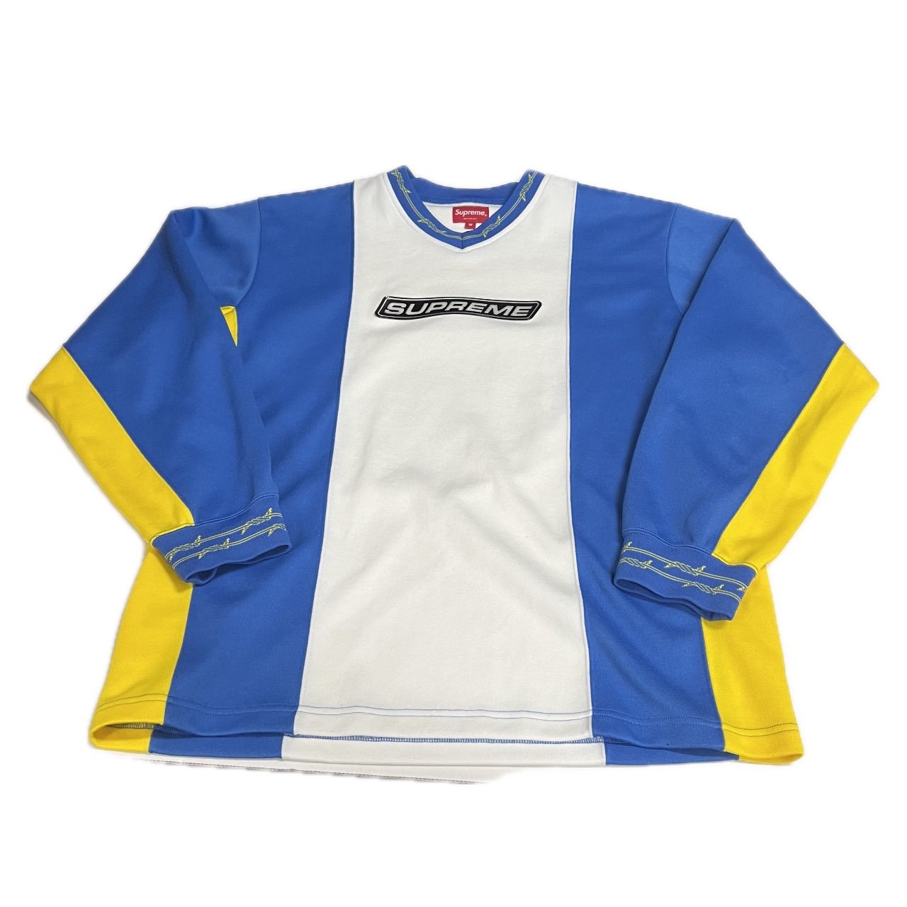 68.supreme 19ss Barbed Wire Moto Jersey Mサイズ【併売品】 - メルカリ