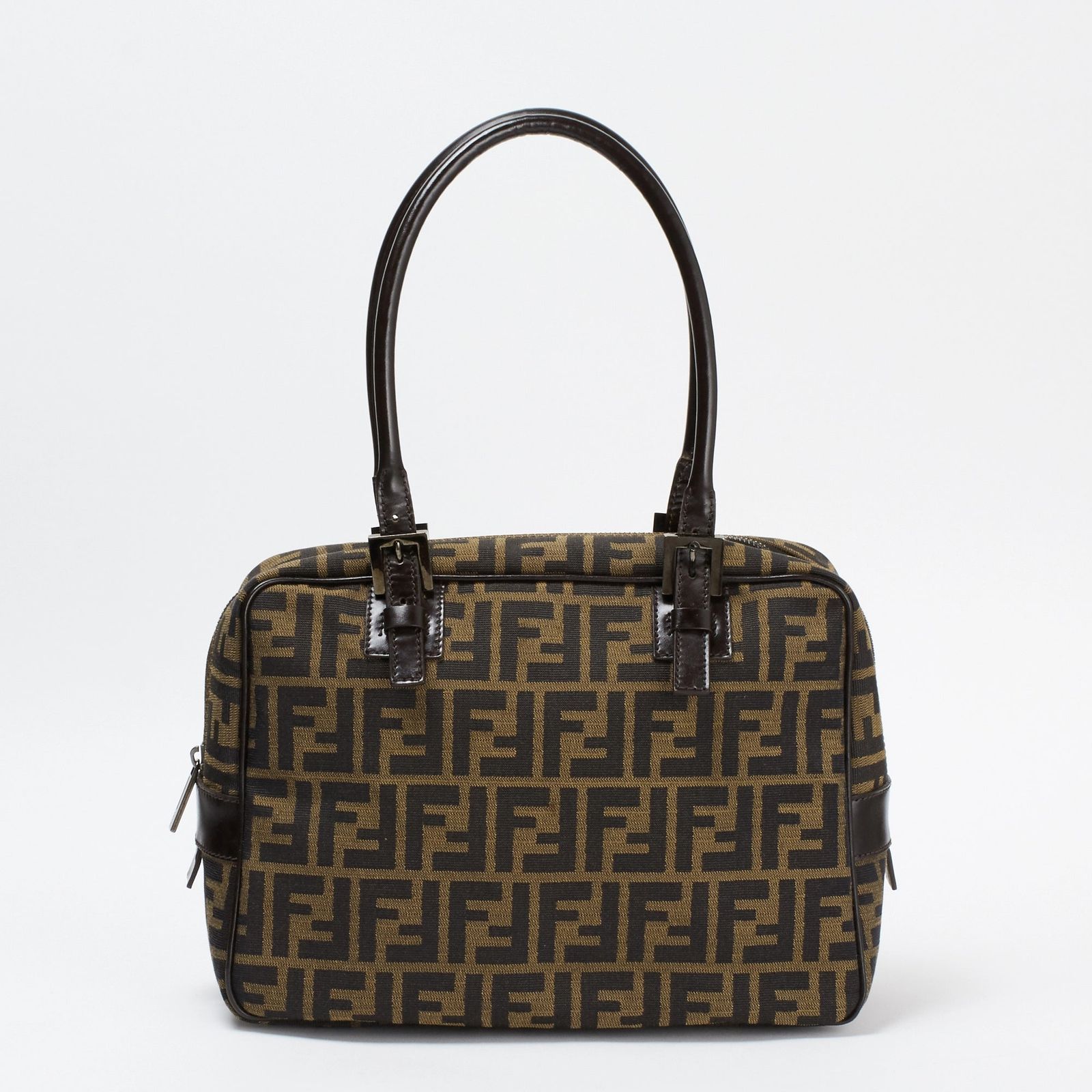 FENDI - オールド フェンディ ボストンバッグ ズッカ柄 FFロゴ