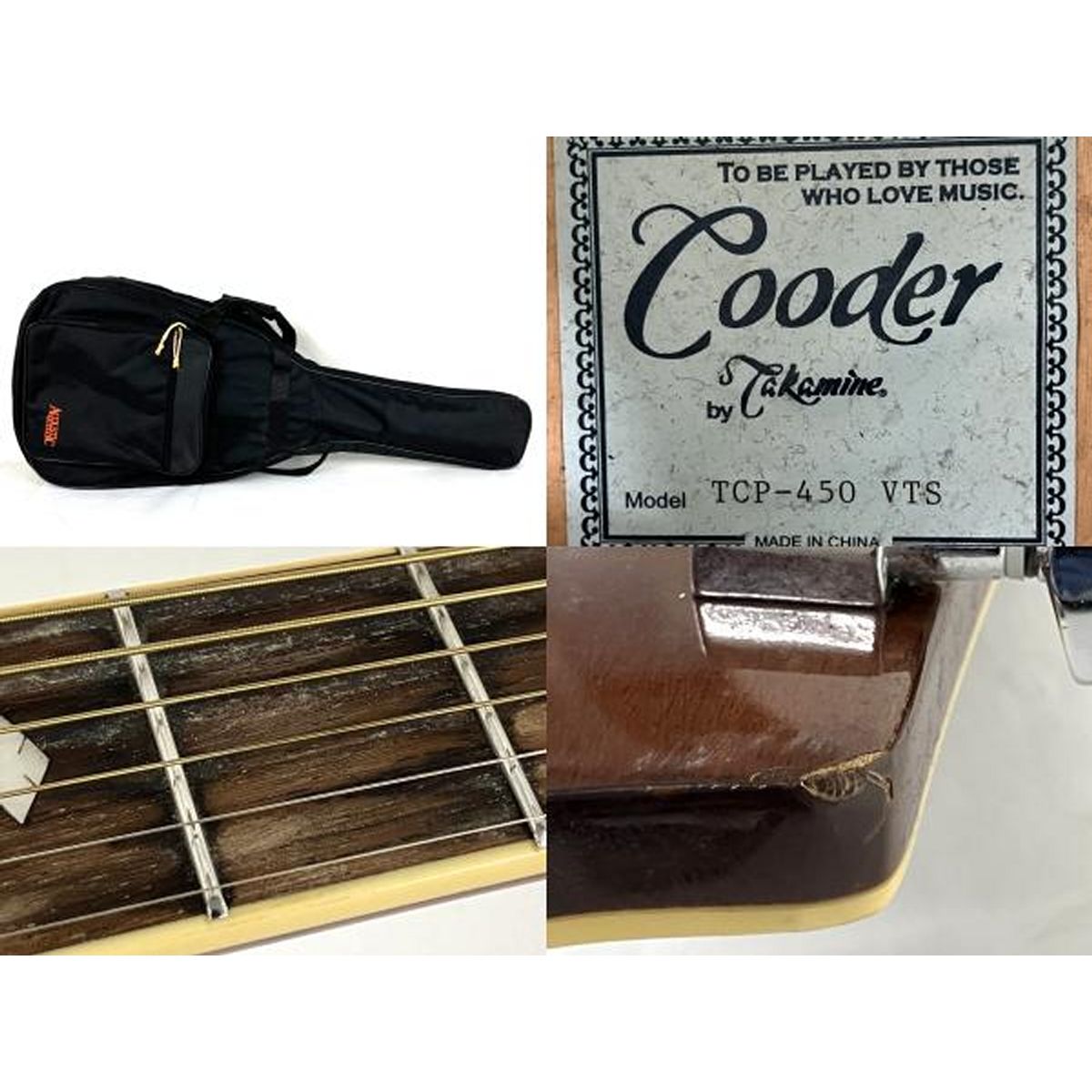 Cooder By Takamine ギター エレアコ CP50 ケース付き Cooder By Takamine ギター エレアコ CP50 ケース付き - メルカリ