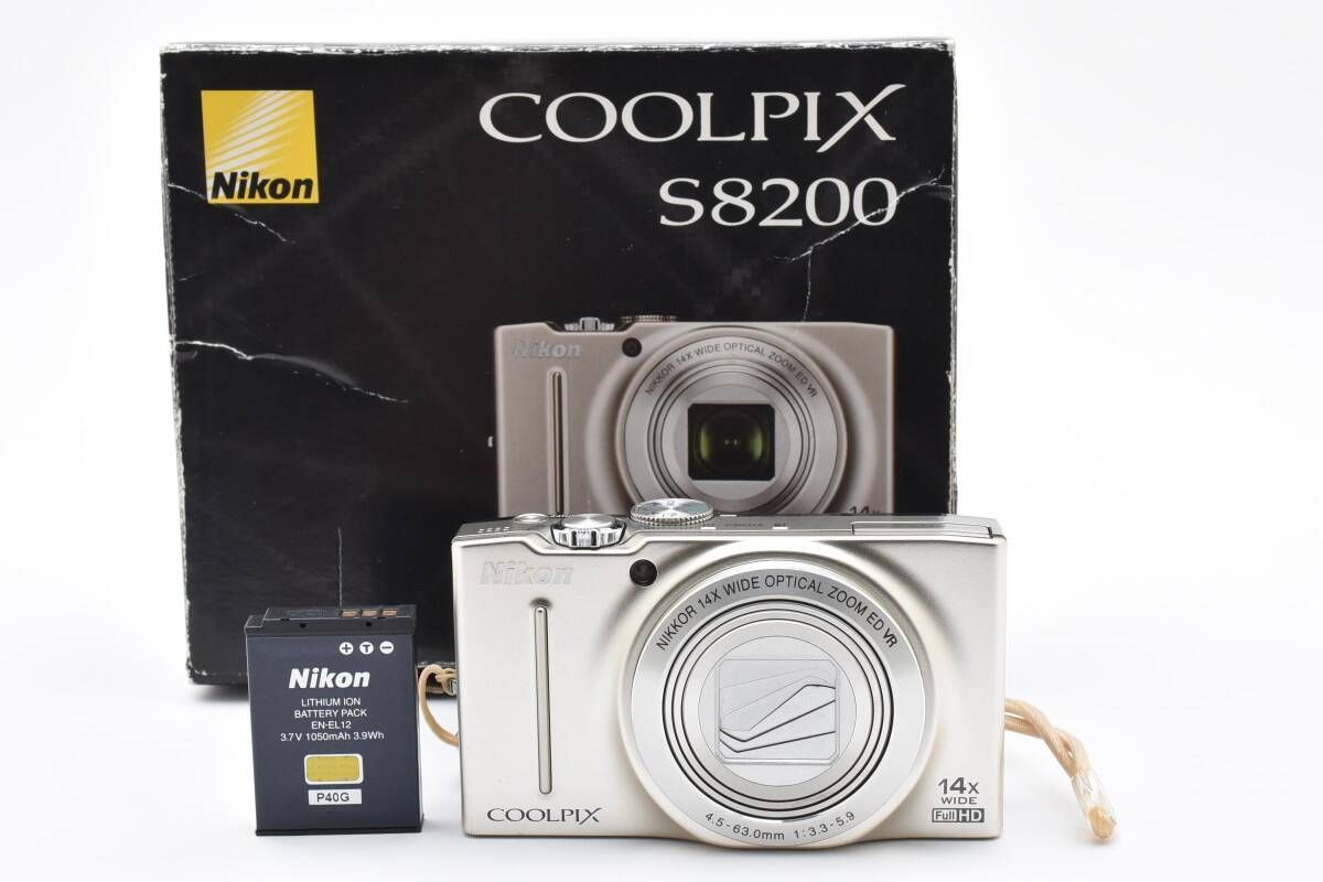☆極上品☆Nikon ニコン COOLPIX S8200 クールピクス コンパクト