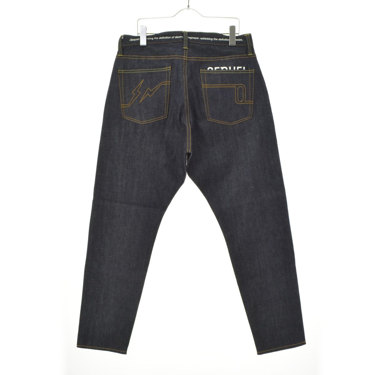 L【SEQUEL × fragment design / シークエル × フラグメント】SQ-21SS-PT-05 DENIM PANTS INDIGO デニムパンツ - メルカリ