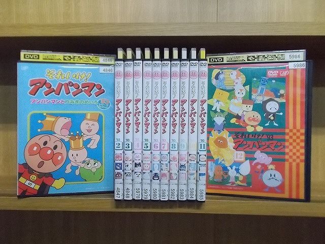 全巻セットDVD▼それいけ!アンパンマン ’93シリーズ(12枚セット)1 シリーズセレクション、2、3、4、5、6、7、8、9、10、11、12▽レンタル落ち製作国日本
