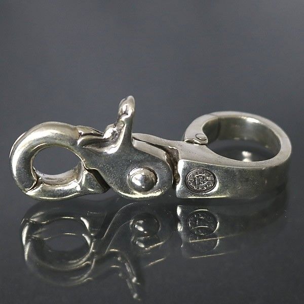 CHROME HEARTS スイベル クリップ キーリング シルバー SV925 CHROME