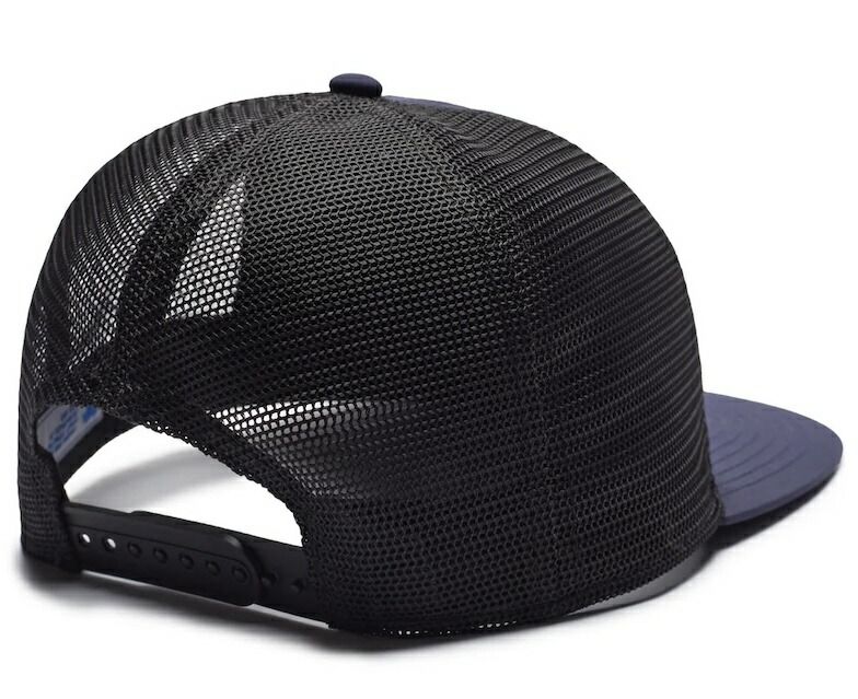 Undefeated Nylon Mesh Icon Snapback Hat Cap Navy キャップ 送料無料