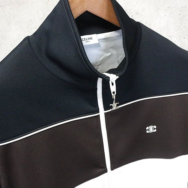 CELINE◇ダブルフェイス トラックスーツ ジャケット【国内直営】 CELINE】セリーヌ『ロゴ トラックスーツジャケット ダブル