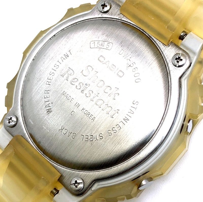 DW-5600SG-7VT GLIDE ハワイ限定　イエロースケルトン G-SHOCK ジーショック DW-5600SG-7VT GLIDE HAWAII グライド