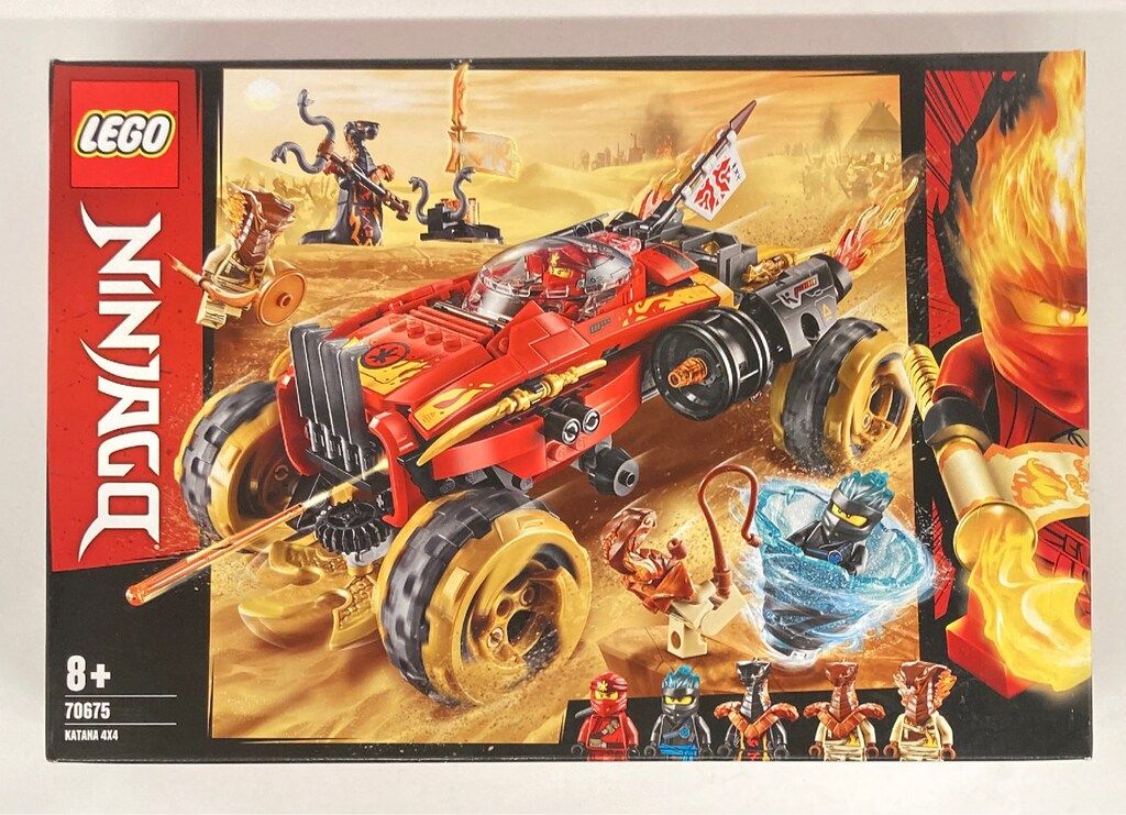 LEGO BUILDING TOY KATANA 4X4 70675