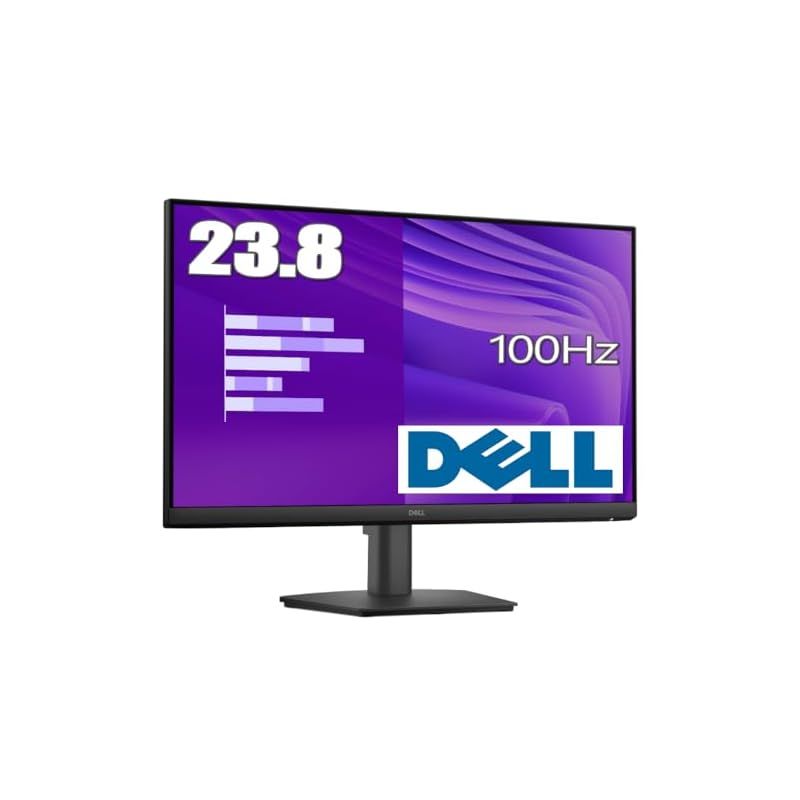 デル Dell Pro 24 E2425HM 24インチ 23.8インチ Full HD IPS モニター 100Hz 1920×1080 HDMI|DisplayPort|VGA ブラック HDMI DisplayPortケーブル各１本付