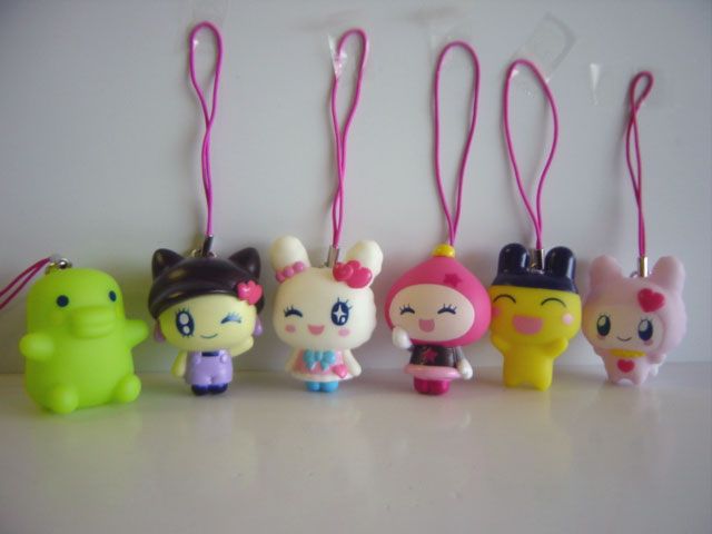 ♯Ifm26OZ たまごっち !やわらか ストラップ 全6種
