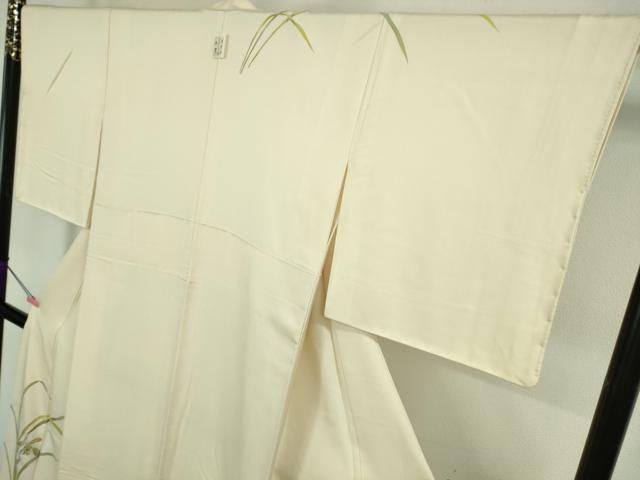 平和屋本店□極上 創業460年・千總 着物デザイナーきよ彦 訪問着 草葉