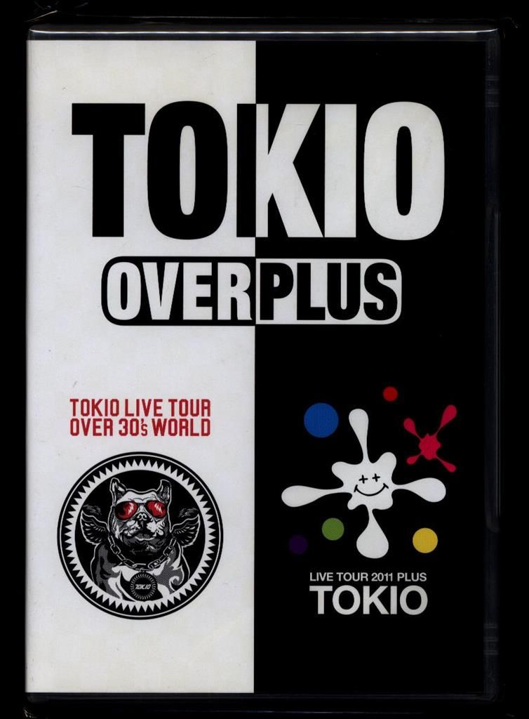 1 2DVD TOKIO OVER / PLUS 通常盤 TOKIO DVD通常盤 OVER/PLUS