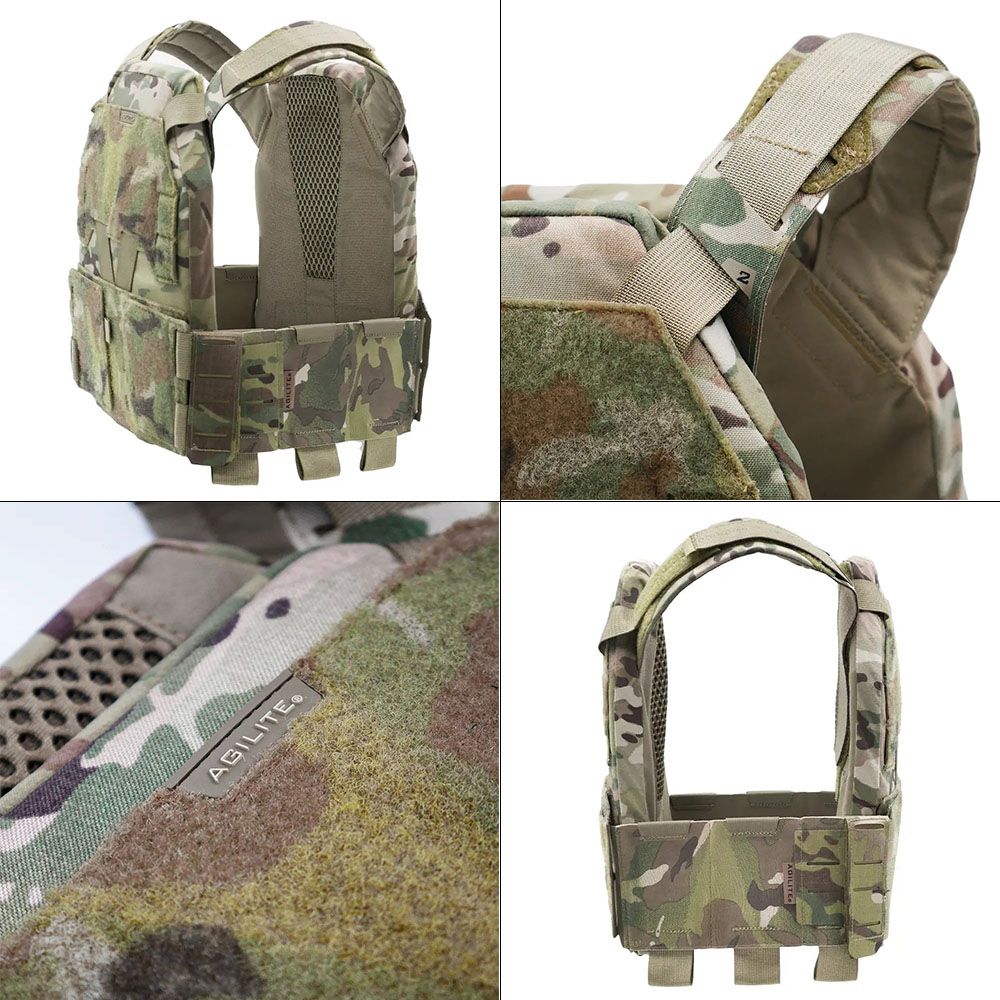 AGILITE プレートキャリア SUB-ZERO レーザーカット 8057MED