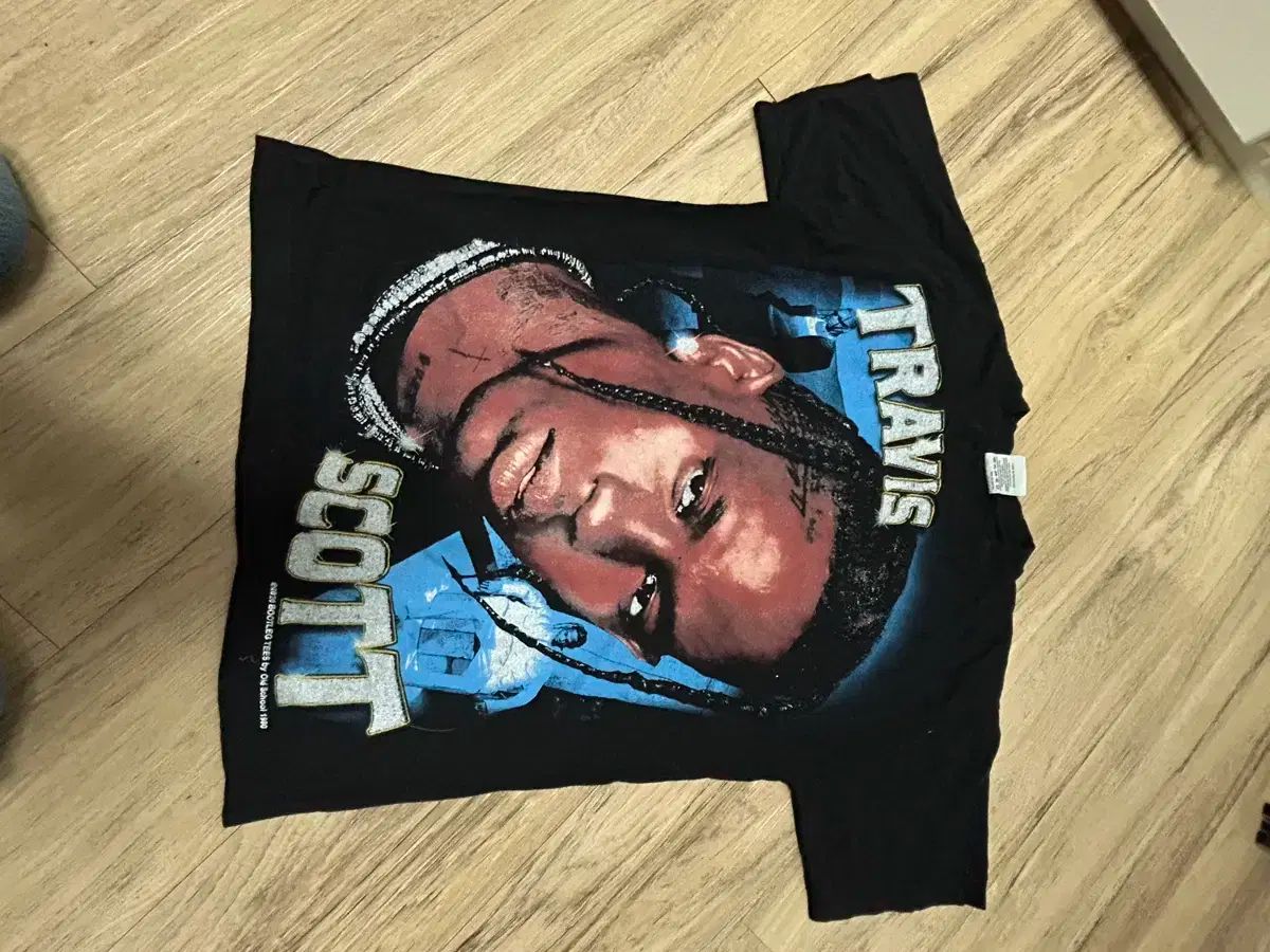 【雷市場（ポンジャン）商品韓国直送】 Bootleg トラヴィス スコット Tシャツ L