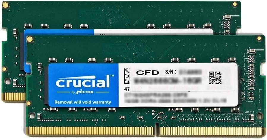 DDR4-2400 8GB×2枚 crucial デスクトップ用メモリー