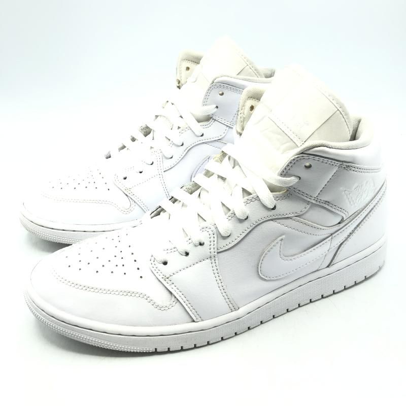 NIKE AIR JORDAN 1 Mid Triple White サイズ29cm DV0991-111 ナイキ 17