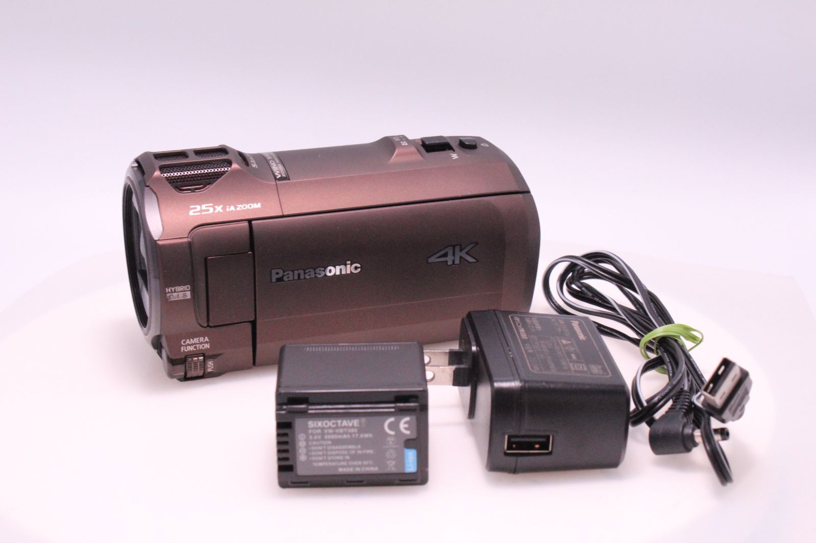 Panasonic HC-VX992M-T ビデオカメラ VX992M 64GB 光学20倍ズーム カカオブラウン