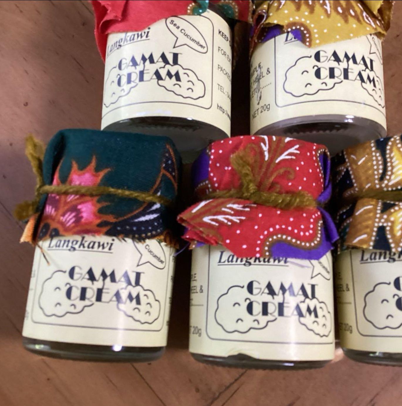 マレーシア産　なまこクリーム １０個 【ピサンランカウイ】　【5】 マレーシア産 なまこクリーム 10個 【ピサンランカウイ】 【20】