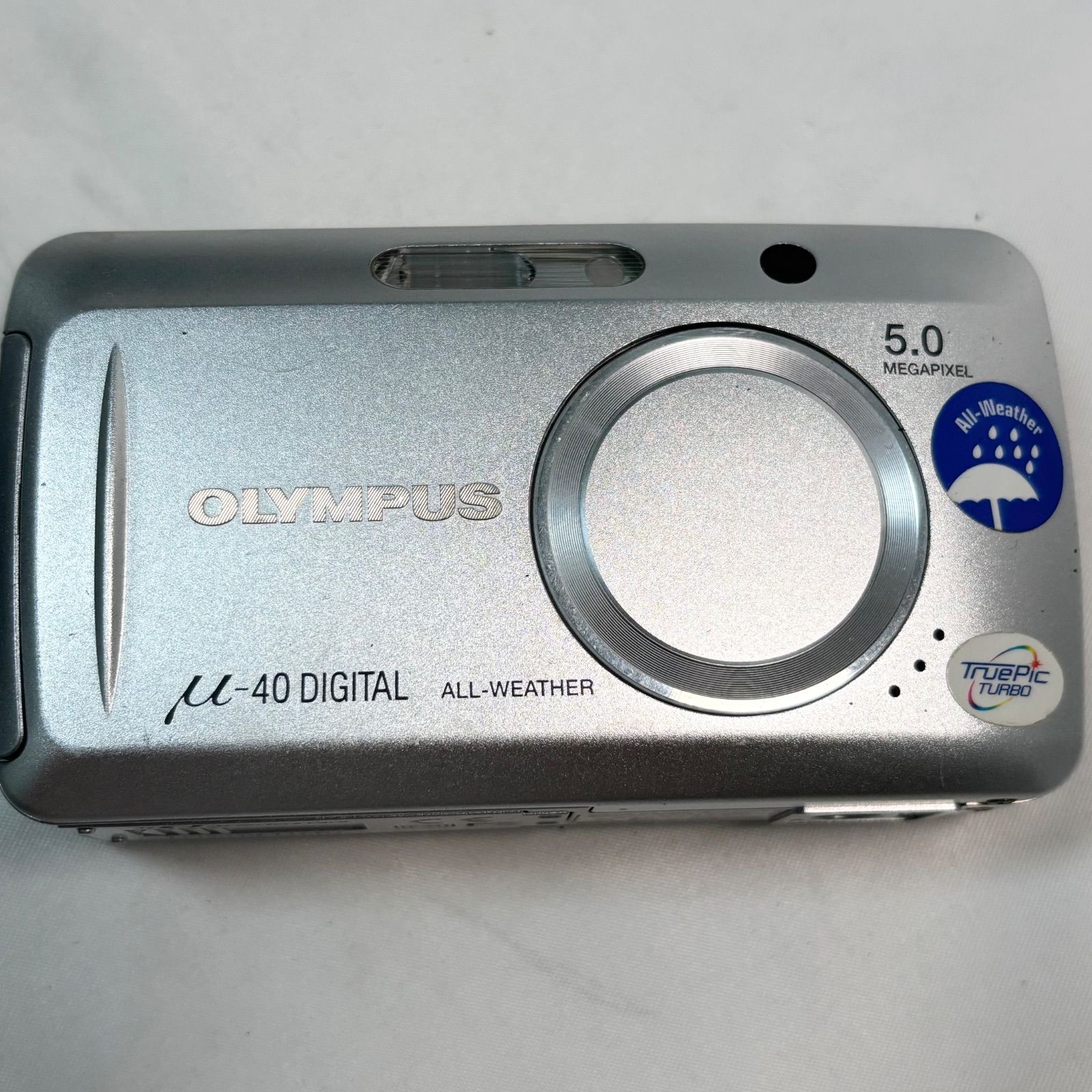 オリンパス OLYMPUS μ-40 DIGITAL シルバー 1GBカード Digital camera OLYMPUS μ 40 DIGITAL mu silver | eBay