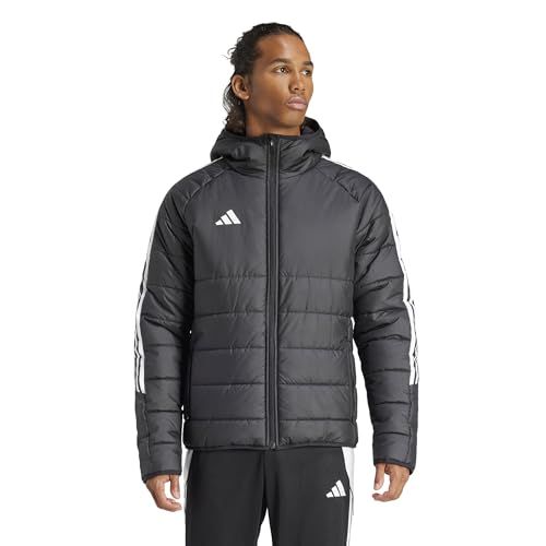 アディダス] サッカー ジャケット ティロ 24 ウィンタージャケット HAR64 メンズ ブラック/ホワイト(IJ7388) サイズ : 2XL