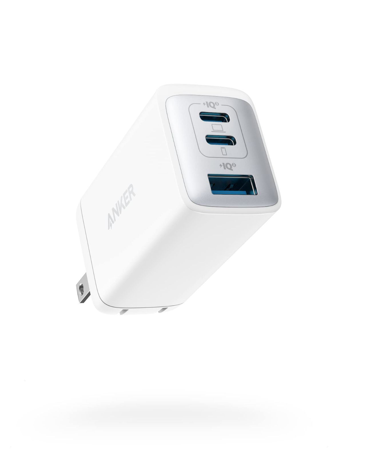 III PowerPort 3-Port 65W Pod Anker (USB PD 充電器)（ホワイト）