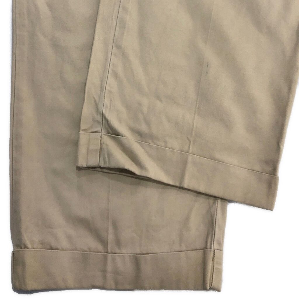 90s ラルフローレン 2タック チノパン ポロチノ ベージュ W30 90年代 Polo by Ralph Lauren ポロ ラルフローレン 2タック