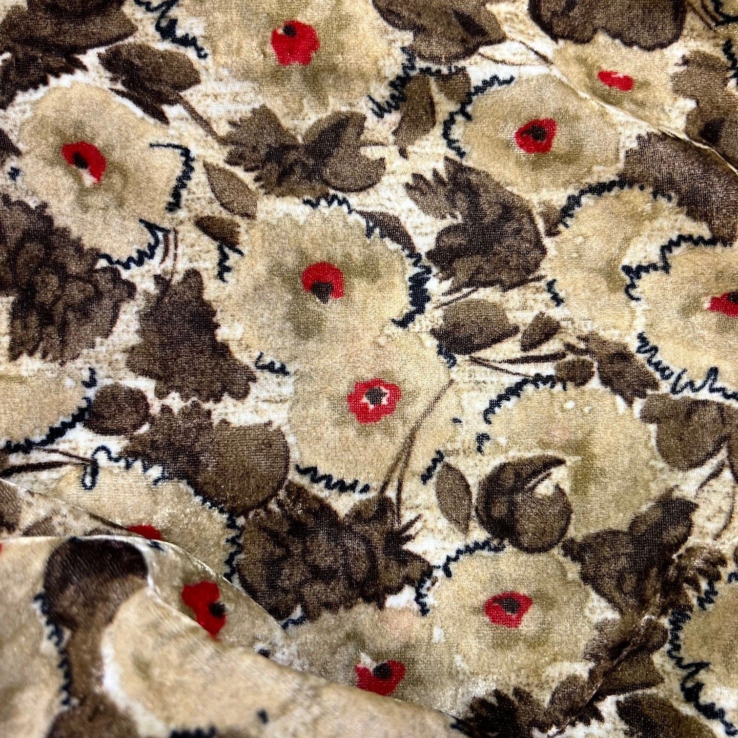 フミエタナカ FUMIE TANAKA / flower velvet