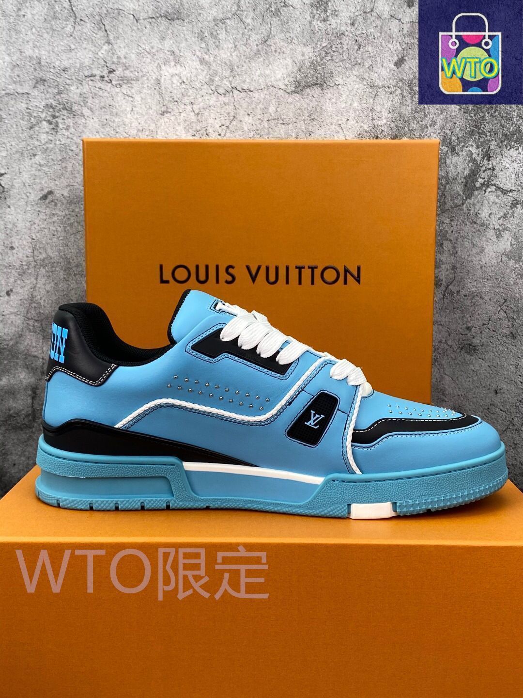 【カジュアル★】Louis Vuitton スニーカー Louis Vuitton LV Trainer スニーカー カジュアルシューズ02-3