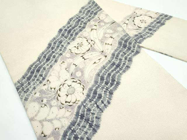 平和屋着物■極上　日本工芸会正会員　絞りの小倉　辻が花の建亮　小倉建亮　九寸名古屋帯　鬼しぼ縮緬　逸品　CZAA3180s5 平和屋着物□極上 日本工芸会正会員 絞りの小倉 辻が花の建亮 小倉建亮